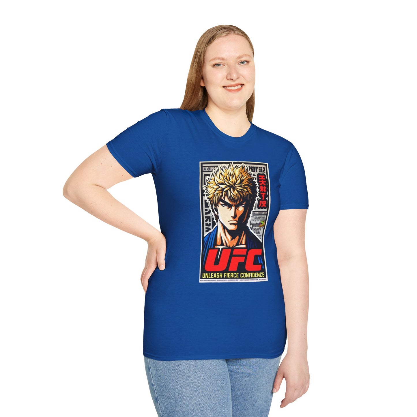 spooky season fashion - UFC T Shirt | Unleash Fierce Confidence | UFC Tee for Gym Inspired by Baki - bold design. spooky season t-shirt with unique flair. Order yours now and stand out with this exclusive piece!