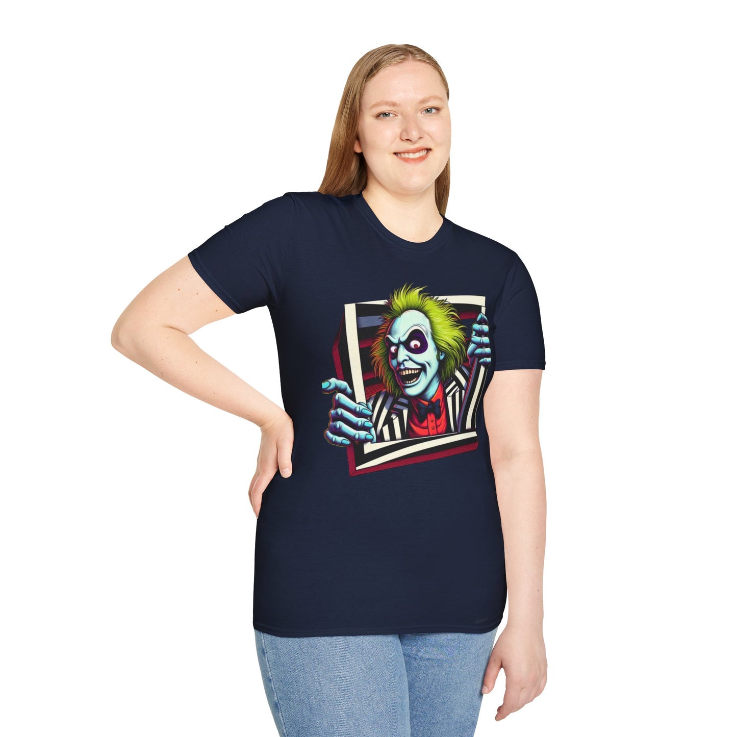 exclusive - Beetlejuice Shirt | Retro Halloween Graphic Tee | Classic Beetlejuice Movie Style | Funny and Spooky T-Shirt for Adults - custom-made. perfect gift idea. Order yours now and stand out with this exclusive piece!