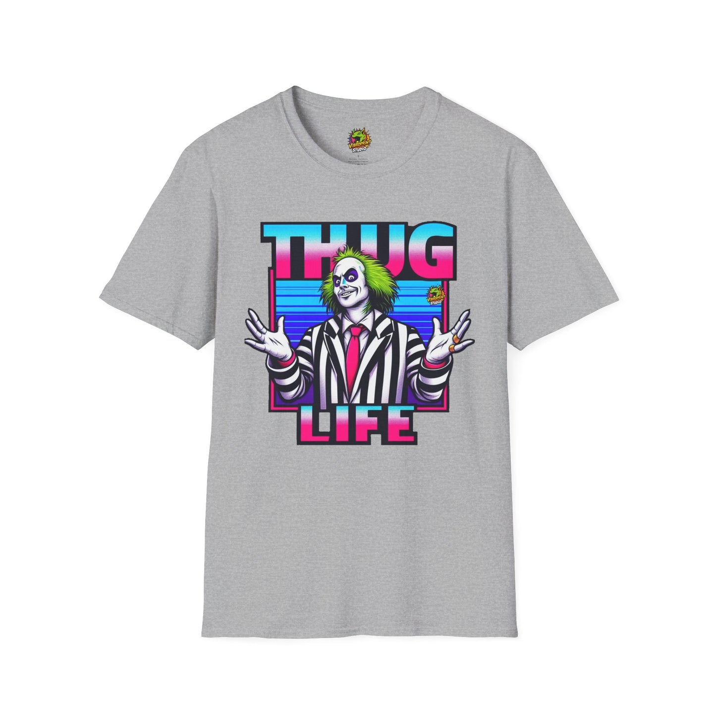 Life - Beetlejuice Shirt | Spooky Thug Life Tee | Halloween Beetlejuice Graphic Shirt for Men & Women - custom-made. perfect gift idea. Order yours now and stand out with this exclusive piece!