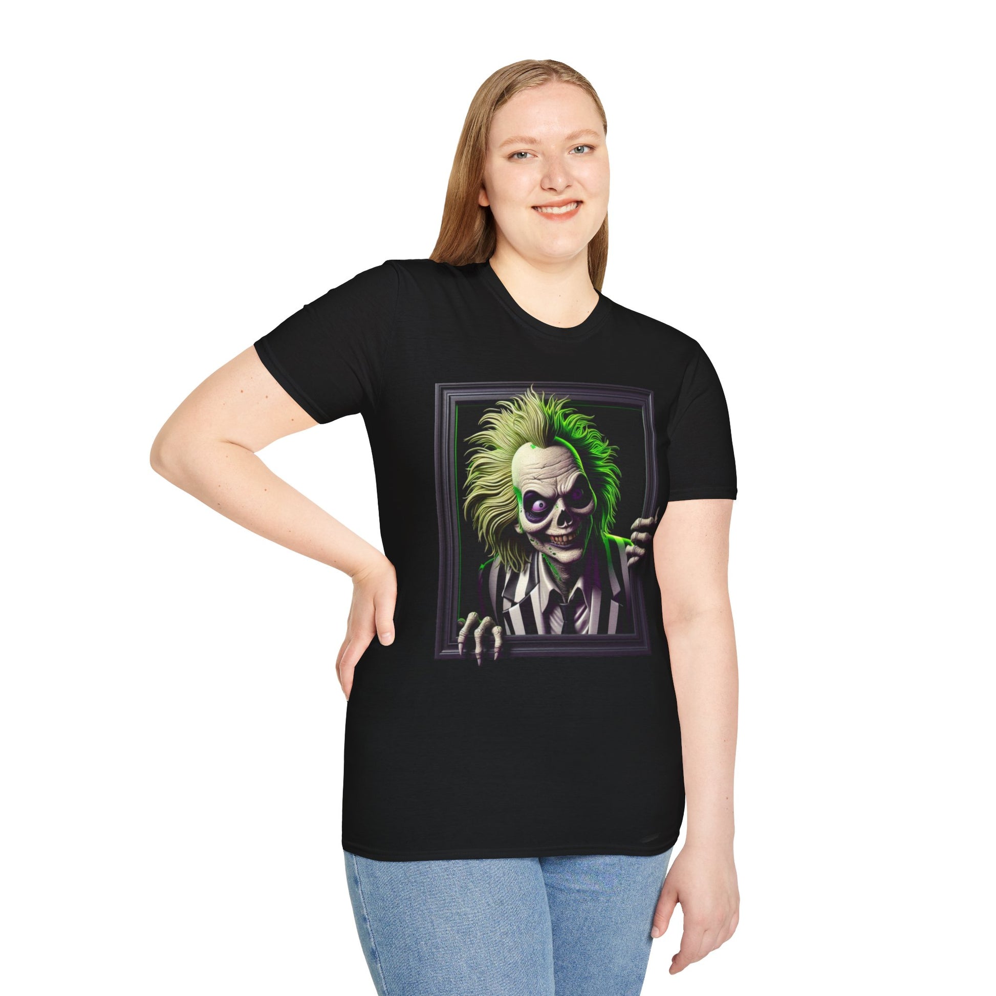 Beetlejuice - Beetlejuice Shirt | Classic Beetlejuice Tee | Funny Beetlejuice Shirt | Halloween Beetlejuice Tee - premium material. limited stock. Order yours now and stand out with this exclusive piece!