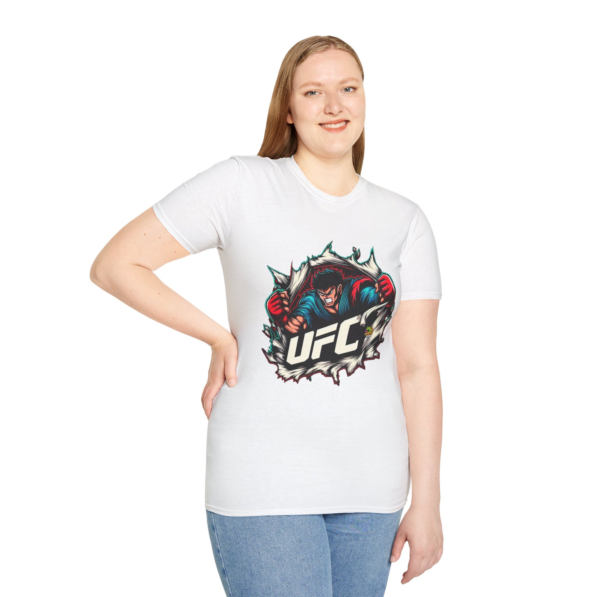 Shirt - UFC T Shirt | Unleash Fierce Confidence | UFC Tee for Gym & Anime Fans - custom-made. limited stock. Order yours now and stand out with this exclusive piece!