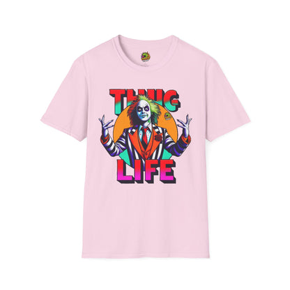 Creepy - Beetlejuice Shirt | Thug Life Halloween T-Shirt | Creepy Beetlejuice Graphic Tee - custom-made. perfect gift idea. Order yours now and stand out with this exclusive piece!