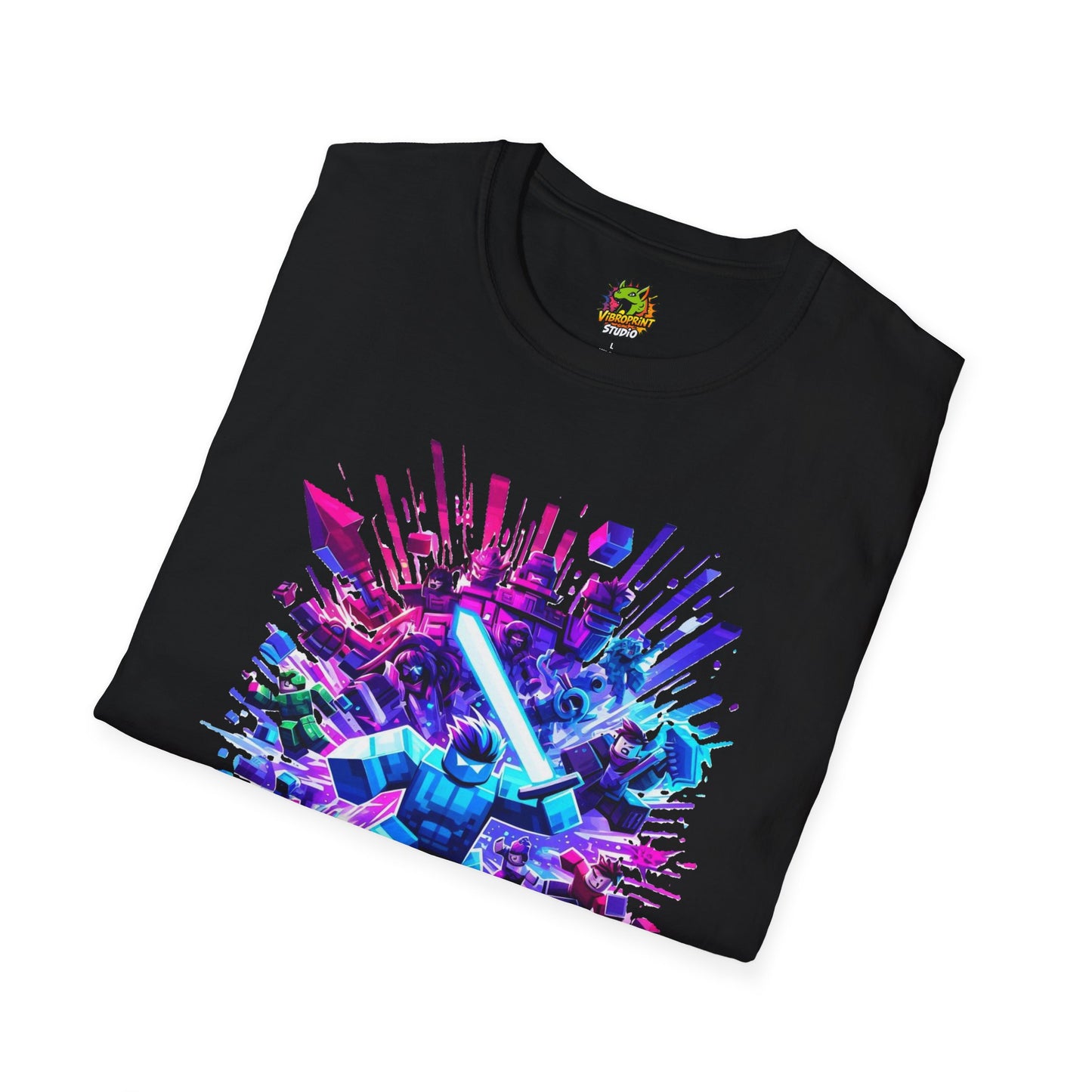 - - Roblox T-Shirt - Virtual Playground - custom-made. limited stock. Order yours now and stand out with this exclusive piece!