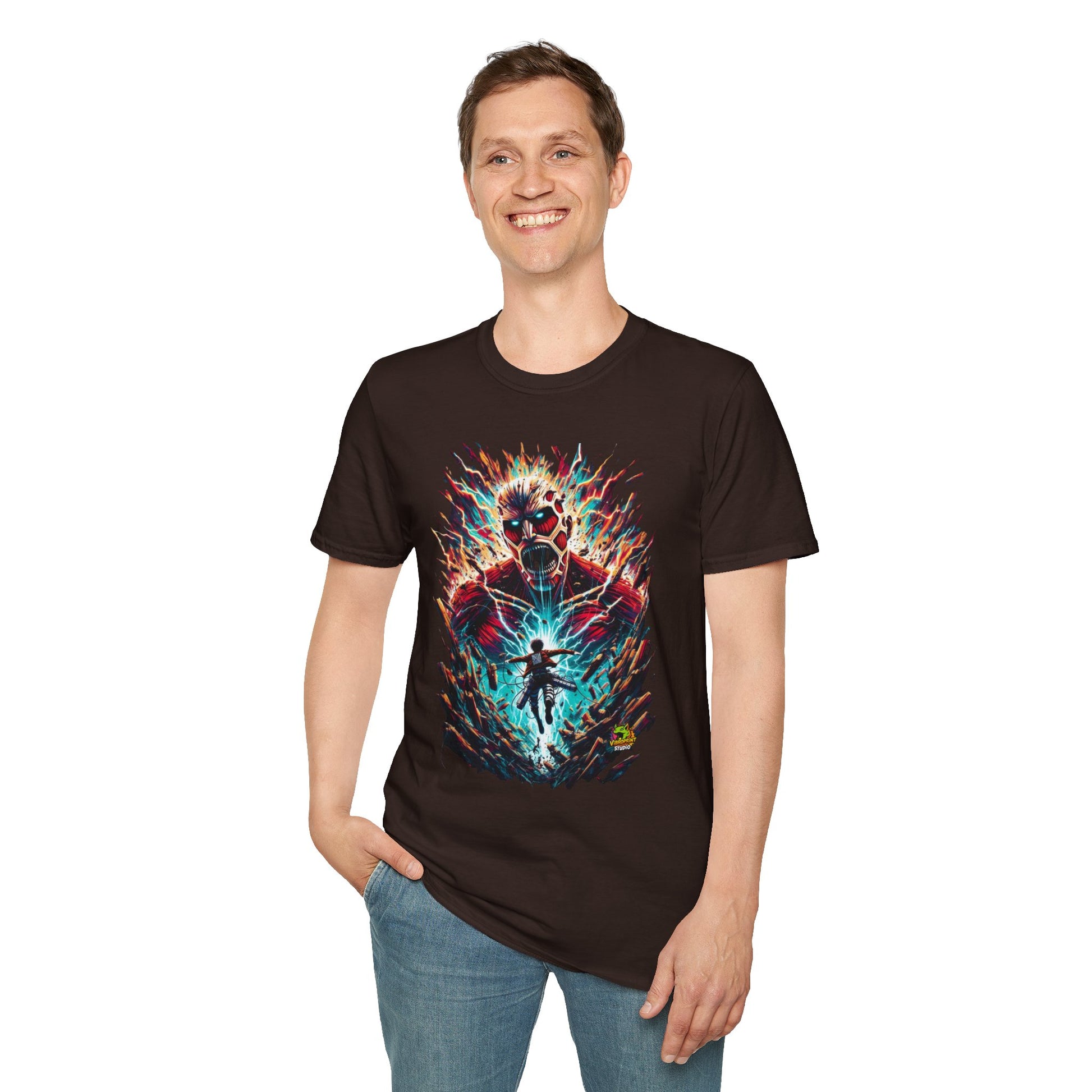 Yeager - Eren Yeager Titan’s Final Stand Tee | Attack on Titan Shirt | - premium material. perfect gift idea. Order yours now and stand out with this exclusive piece!