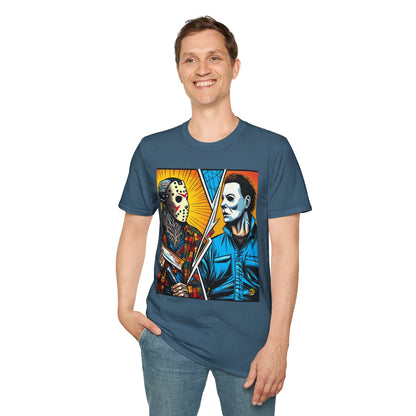 Jason & Michael Halloween Shirt | Funny Vintage Horror Tee