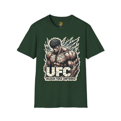 Shirt - UFC T Shirt | Unleash Fierce Confidence | Motivational UFC Tee with Baki Anime Influence - premium material. perfect gift idea. Order yours now and stand out with this exclusive piece!