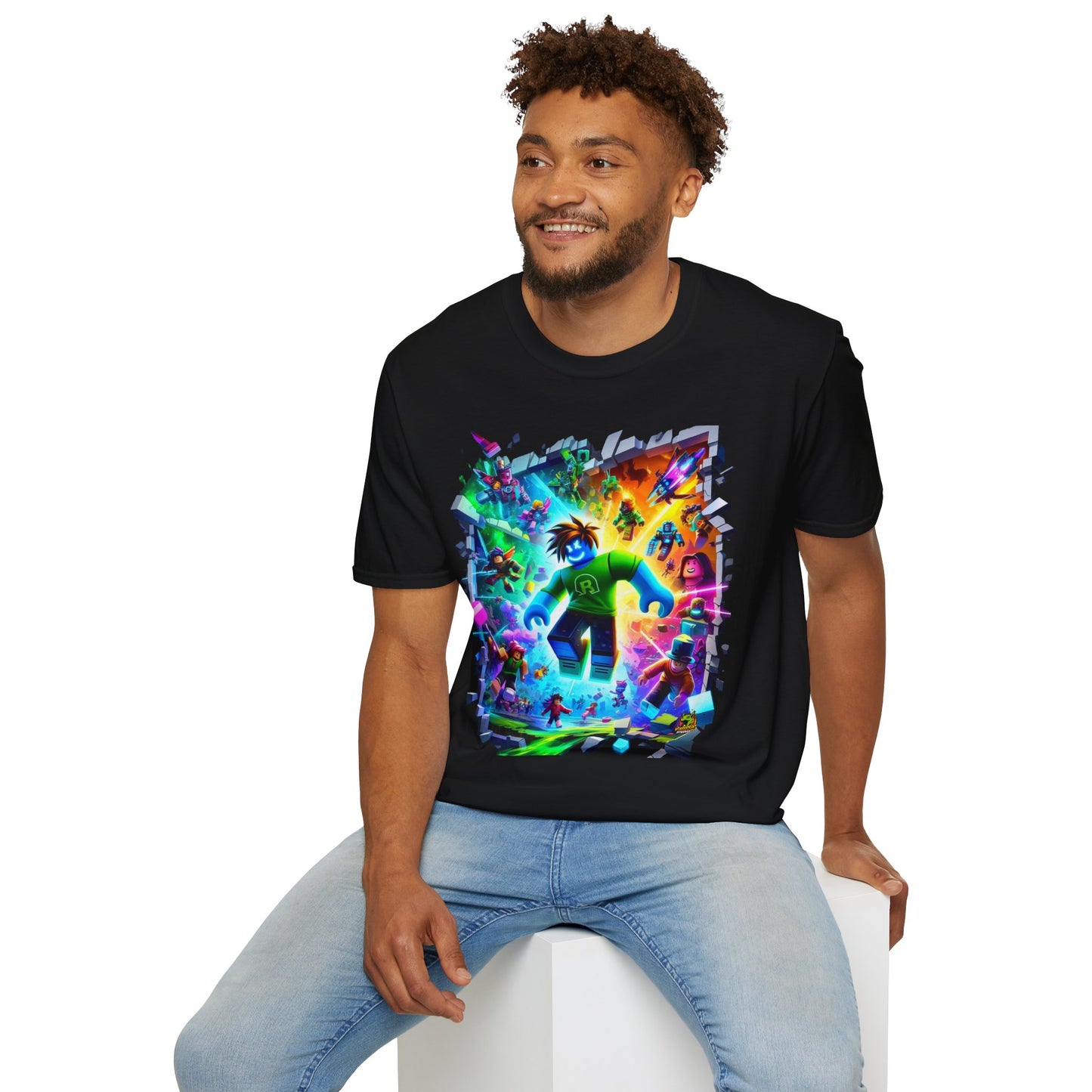 Trendy - Roblox Adventure T-Shirt for Kids | Roblox Clothing for Boys & Girls | Trendy Roblox Graphic Tee | Cool Roblox Merch - premium material. limited stock. Order yours now and stand out with this exclusive piece!