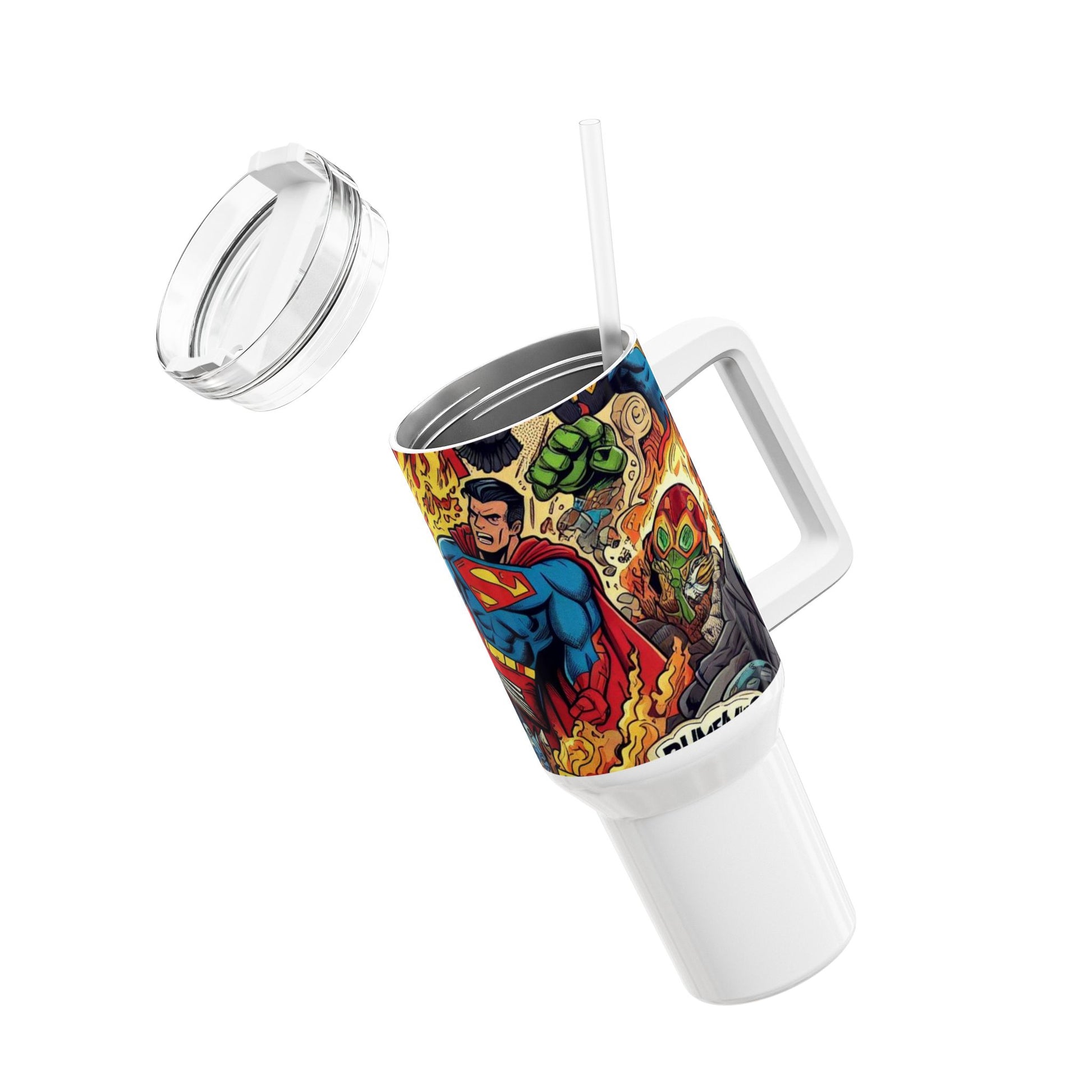 Anime - Stanley Tumbler | Comics and Anime Geek Drinkware | Colorful Cartoon Tumbler - custom-made. limited stock. Order yours now and stand out with this exclusive piece!