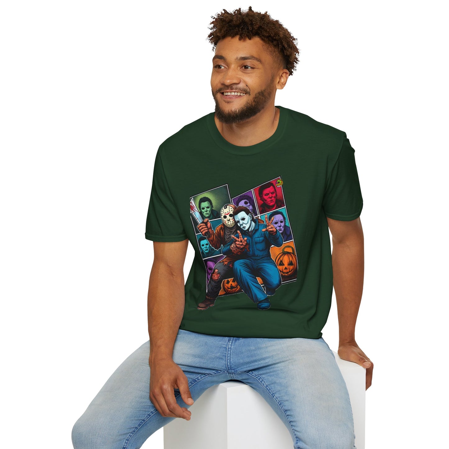 Jason Voorhees & Michael Myers Funny Shirt | Halloween Picnic Tee