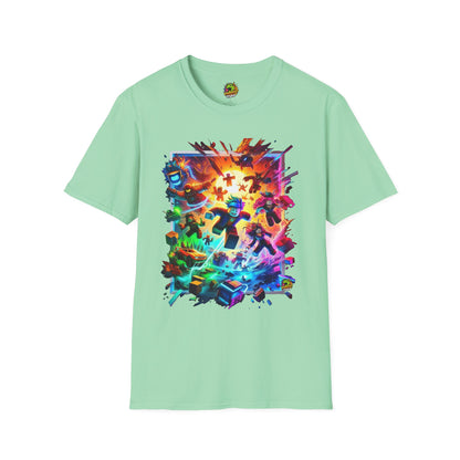 Tee - Roblox Gamer T-Shirt for Boys | Roblox Shirt for Girls | Cool Roblox Graphic Tee | Roblox Gift for Kids - custom-made. limited stock. Order yours now and stand out with this exclusive piece!