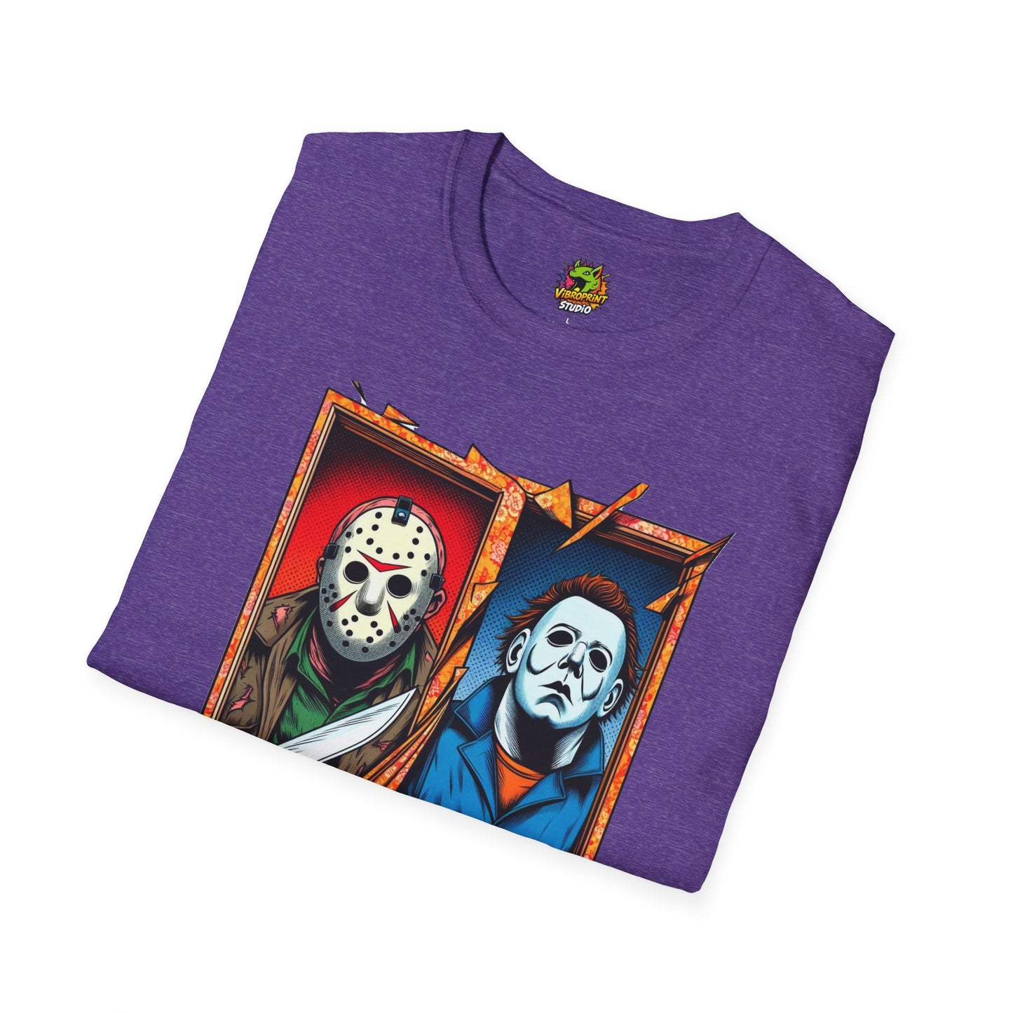 Michael Myers Vintage Tee | Jason Voorhees Funny Picnic Scene