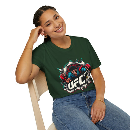 UFC T Shirt | Unleash Fierce Confidence | UFC Tee for Gym & Anime Fans