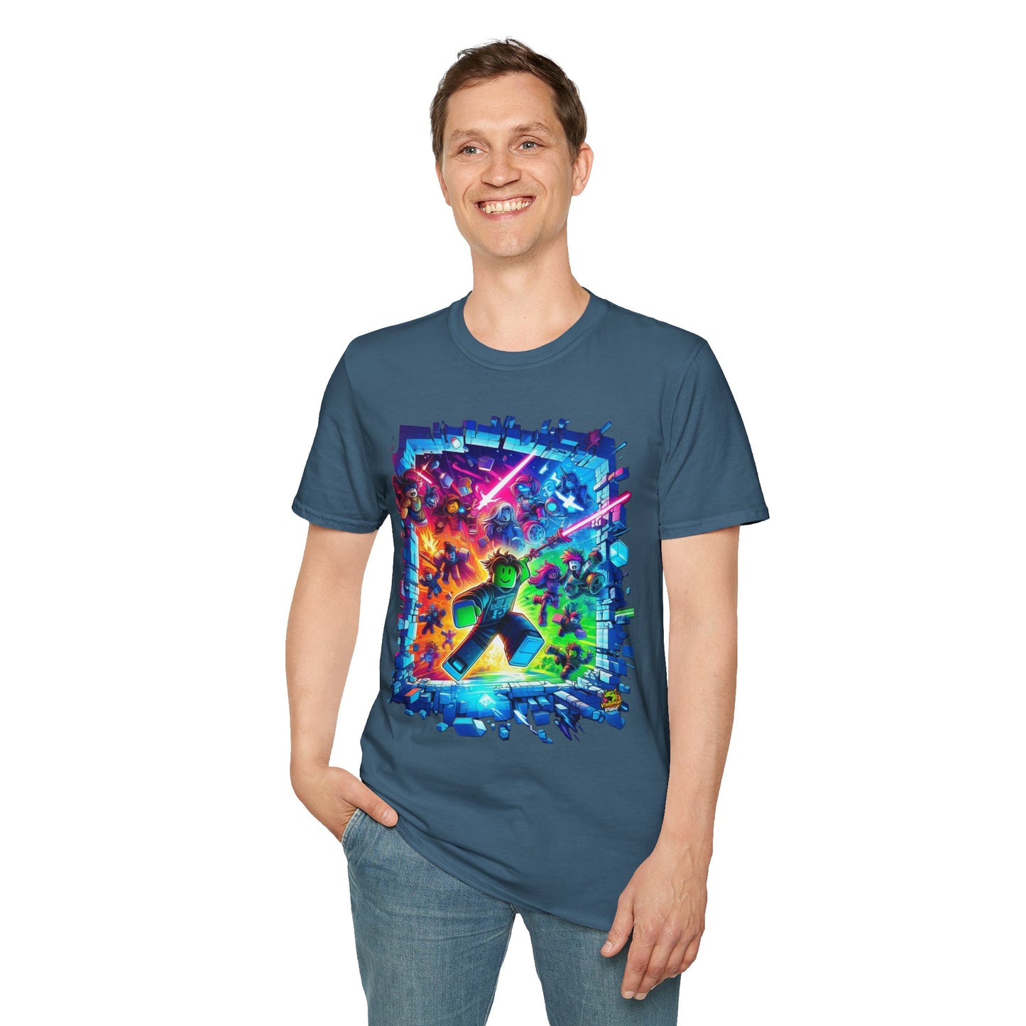 Cool Roblox Avatar T-Shirt | Roblox Game Shirt for Kids | Roblox Merch for Boys & Girls | Roblox Gaming Gift