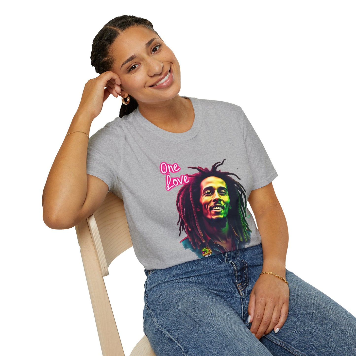 Bob Marley T-Shirt - Lion of Judah