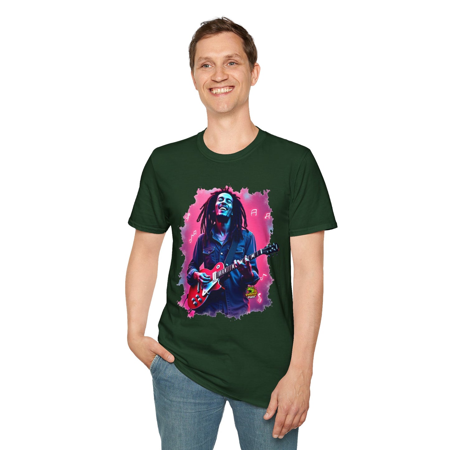 Bob Marley T-Shirt - Spirit of Jamaica - VibroPrint Studio