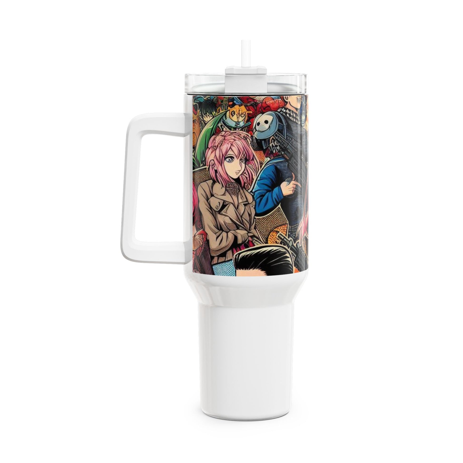 Anime - Stanley cup | Geek Themed Drinkware for Anime and Cartoon Fans | Colorful Tumbler - custom-made. perfect gift idea. Order yours now and stand out with this exclusive piece!