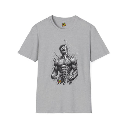 for - UFC T Shirt | Unleash Fierce Confidence | Motivational UFC Tee with Baki Anime Inspiration for Gym Enthusiasts - premium material. perfect gift idea. Order yours now and stand out with this exclusive piece!