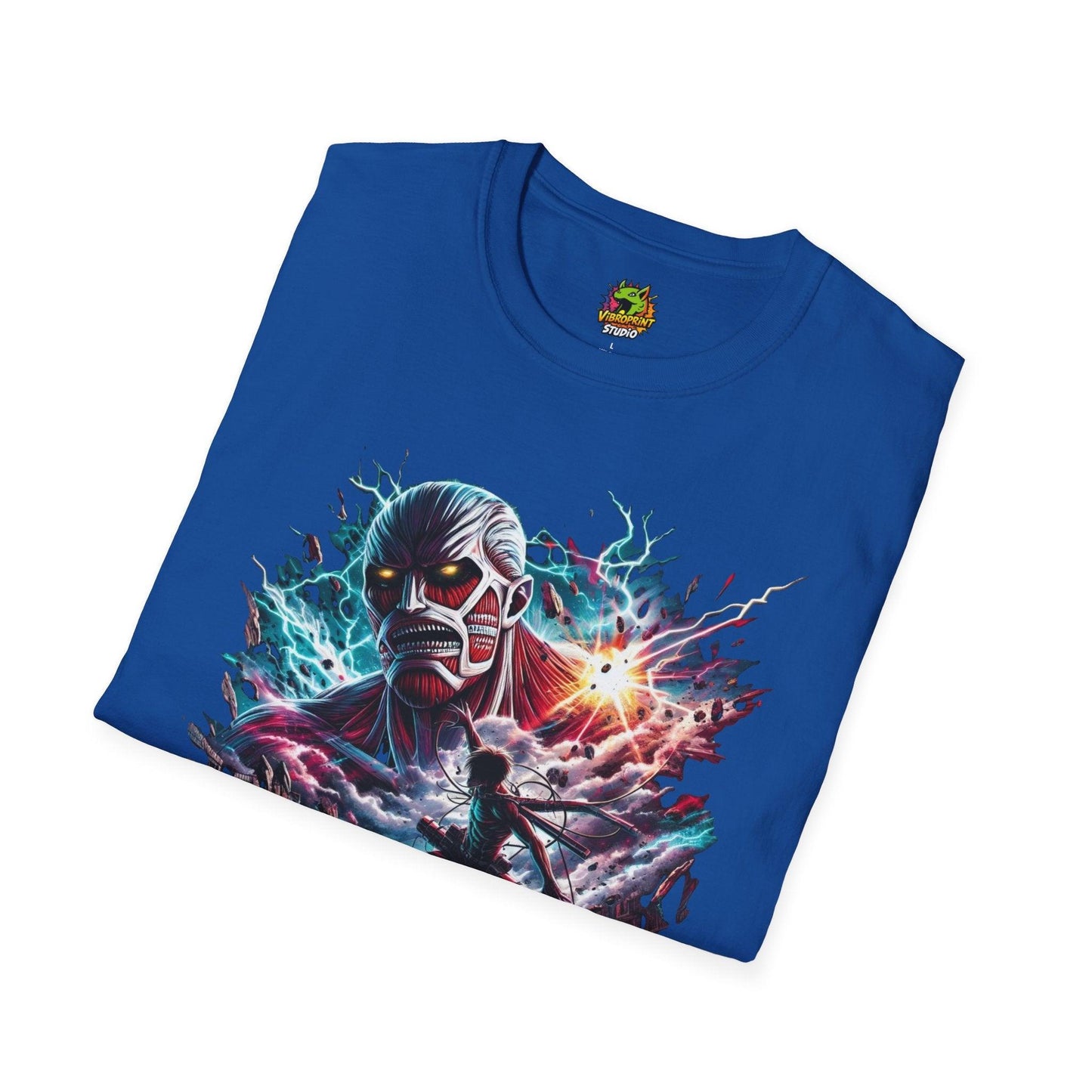 Eren Yeager Titan’s Strength Tee | Official Attack on Titan Shirt | - VibroPrint Studio