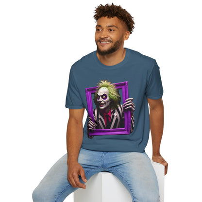 Funny - Beetlejuice Shirt | Halloween Horror Graphic Tee | Classic Beetlejuice Movie Design | Funny Halloween T-Shirt - premium material. limited stock. Order yours now and stand out with this exclusive piece!