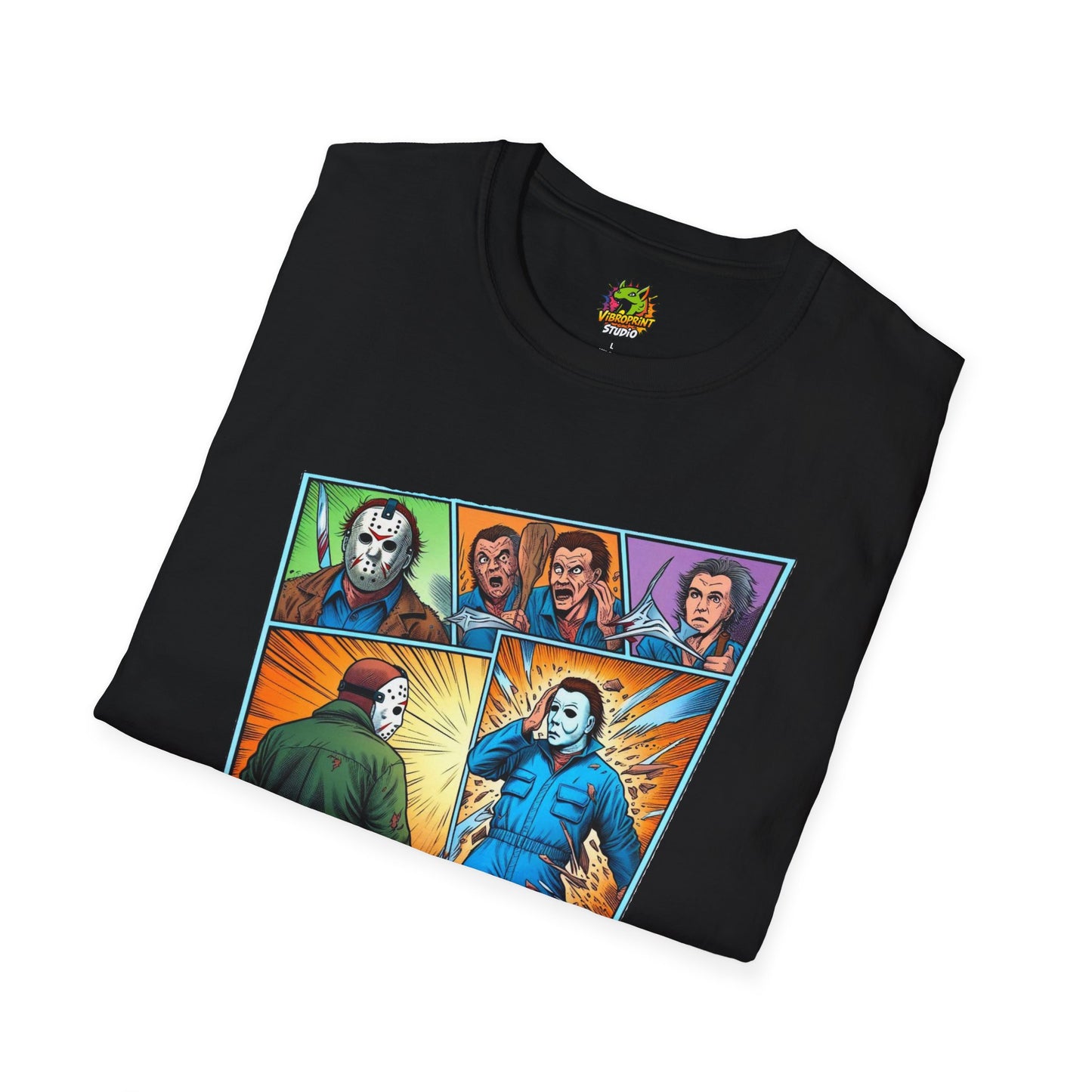 product - Michael Myers Vintage Shirt | Jason & Michael Funny Horror Tee - premium material. perfect gift idea. Order yours now and stand out with this exclusive piece!