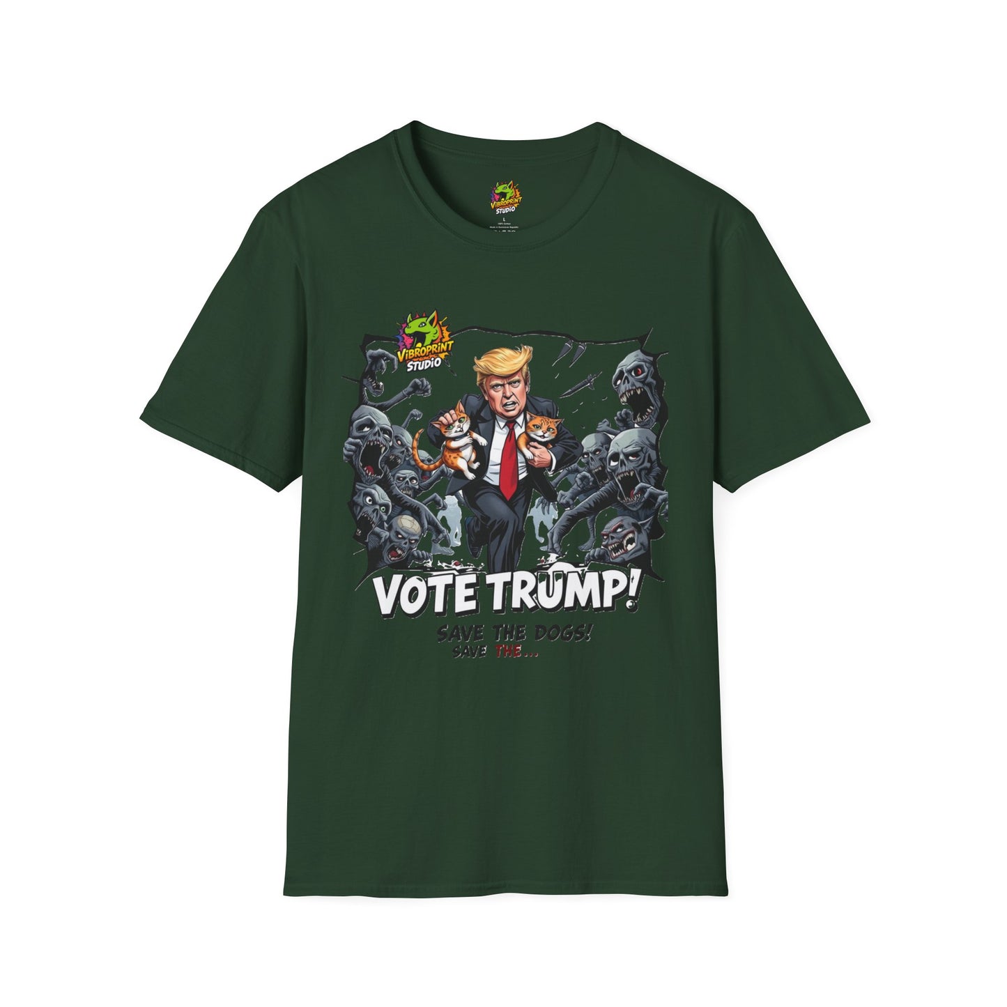 Meme - They're Eating the Dogs Shirt | Trump Election Meme T-Shirt | Funny Election Graphic Tee - premium material. limited stock. Order yours now and stand out with this exclusive piece!