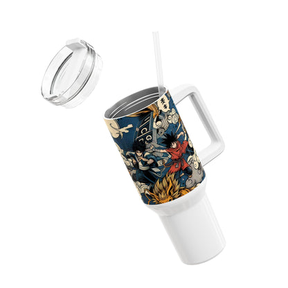 | - Stanley Tumbler | Comics and Anime Fans Drinkware | Colorful Geek Tumbler - premium material. perfect gift idea. Order yours now and stand out with this exclusive piece!