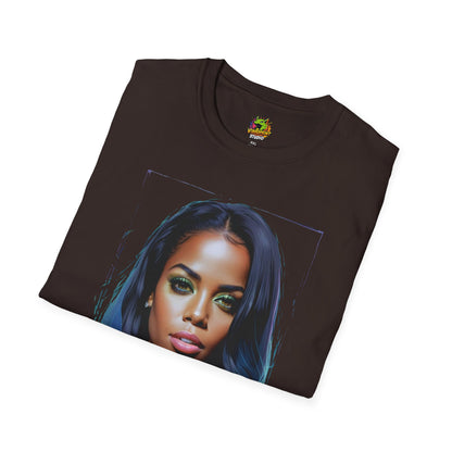 Pop - Aaliyah shirt | Tribute to the Queen of Urban Pop | Memorial T-Shirt for Fans - custom-made. perfect gift idea. Order yours now and stand out with this exclusive piece!