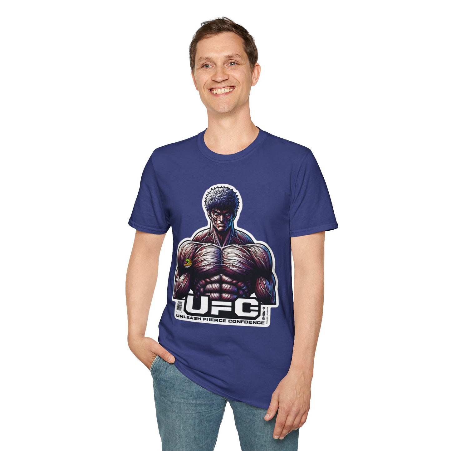 UFC T Shirt | Unleash Fierce Confidence | UFC Tee for Athletes and Baki Anime Fans