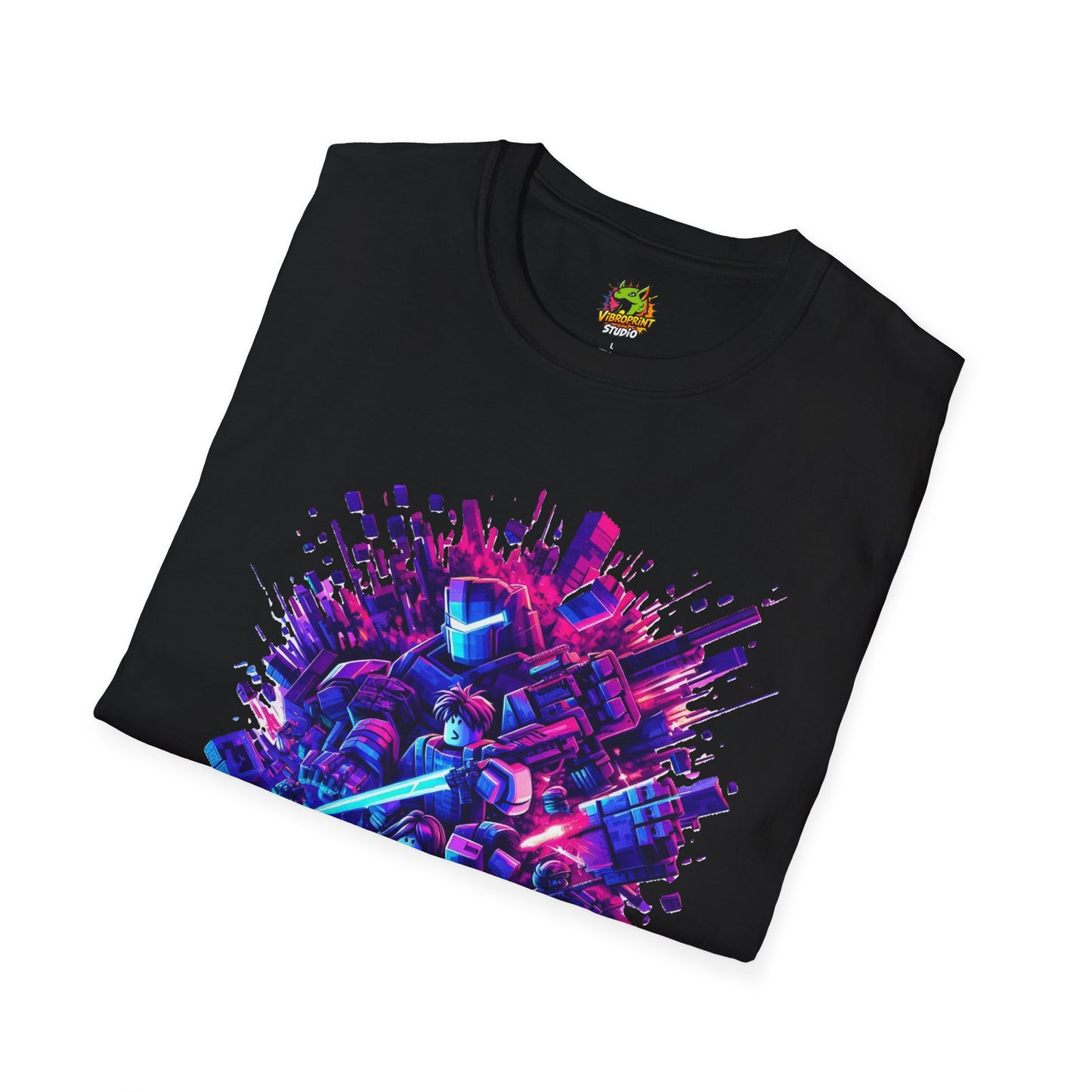 - - Roblox T-Shirt - Blocky Universe - premium material. perfect gift idea. Order yours now and stand out with this exclusive piece!