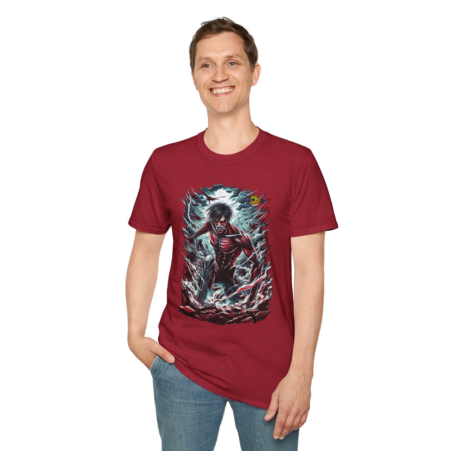 exclusive - Eren Yeager Titan’s Awakening Tee | Attack on Titan Shirt | Shingeki - custom-made. limited stock. Order yours now and stand out with this exclusive piece!