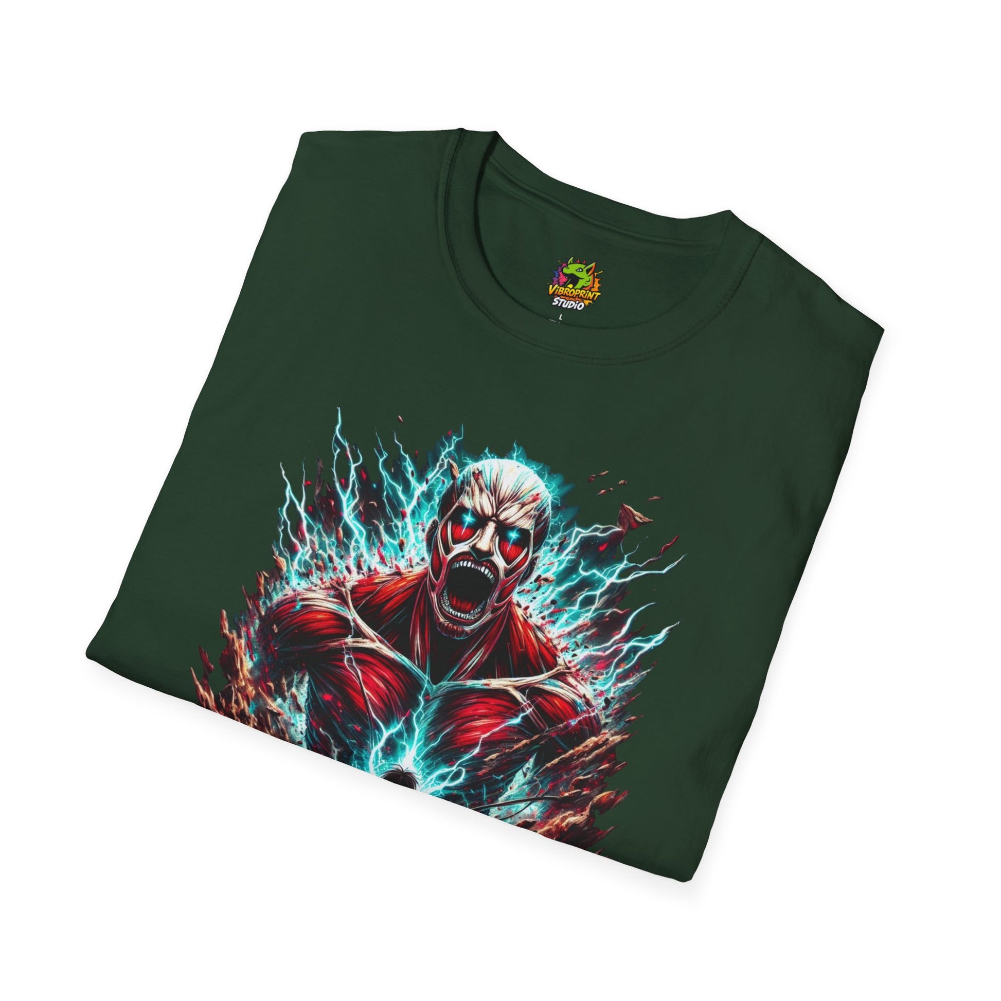 Eren Yeager Titan’s Reckoning Tee | Attack on Titan Shirt | Shingeki - VibroPrint Studio