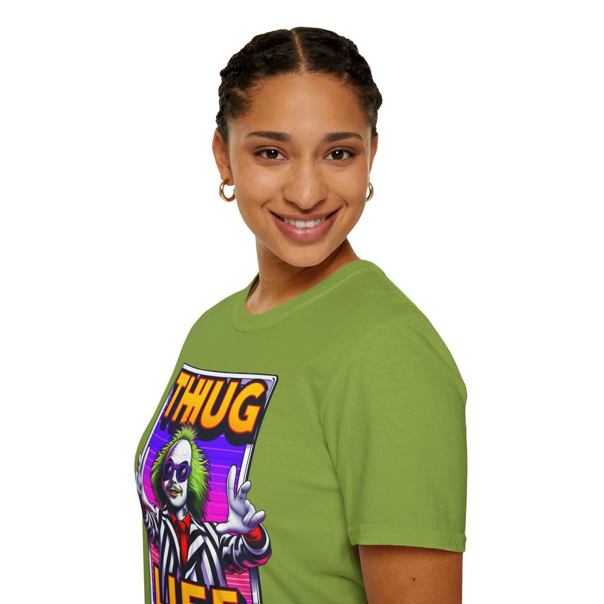 Beetlejuice - Beetlejuice Shirt | Funny Thug Life Halloween Tee | Classic Beetlejuice Graphic T-Shirt - custom-made. perfect gift idea. Order yours now and stand out with this exclusive piece!