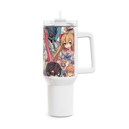 Anime - Stanley Comics Themed Tumbler | Anime Geek Drinkware for Gamers | Colorful Cartoon Tumbler - premium material. perfect gift idea. Order yours now and stand out with this exclusive piece!