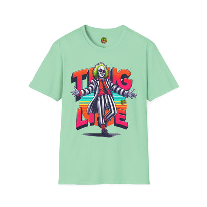 Classic - Beetlejuice Shirt | Funny Thug Life Halloween Tee | Classic Beetlejuice T-Shirt for Fans - premium material. perfect gift idea. Order yours now and stand out with this exclusive piece!