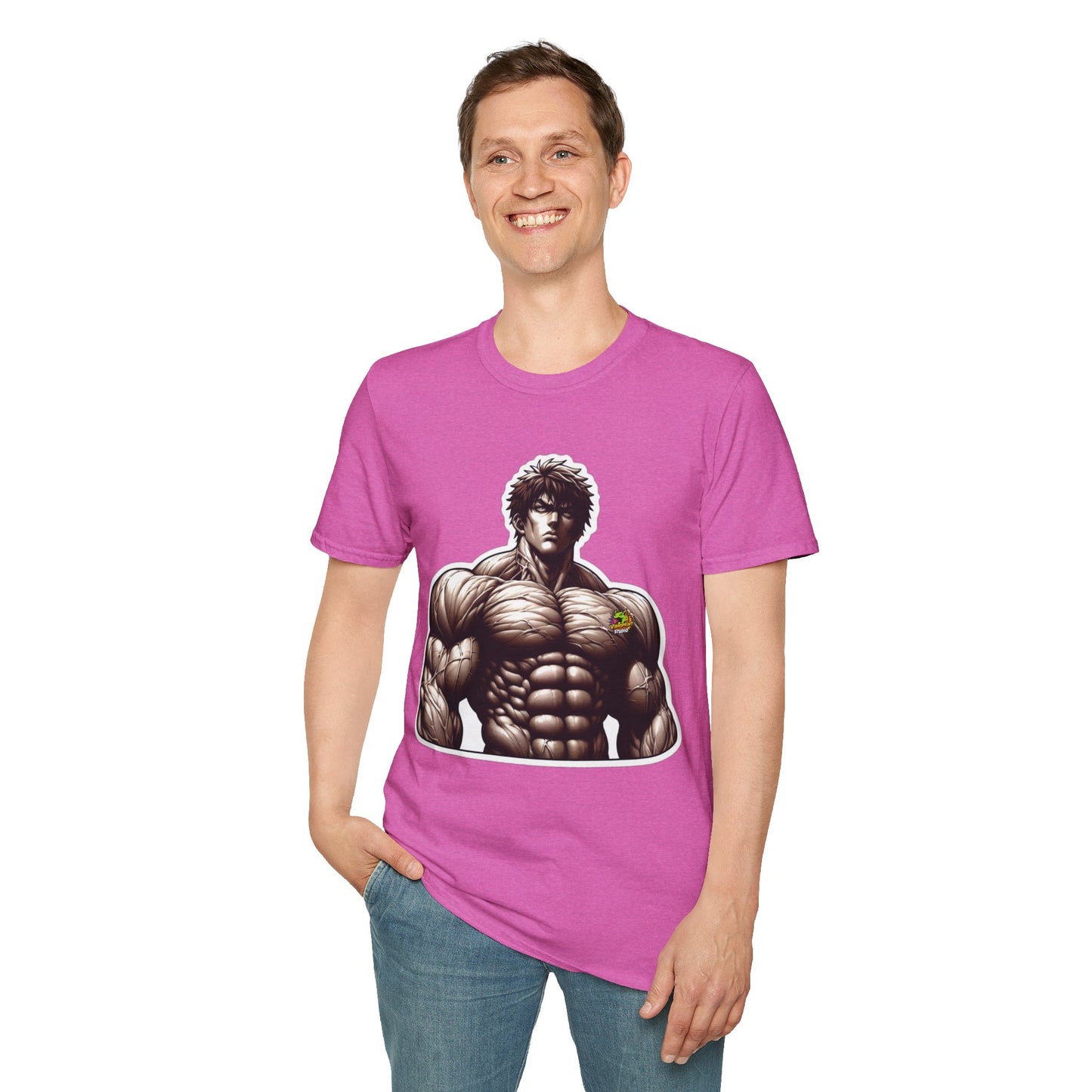 UFC T Shirt | Unleash Fierce Confidence | Motivational UFC Tee with Baki Anime Inspiration