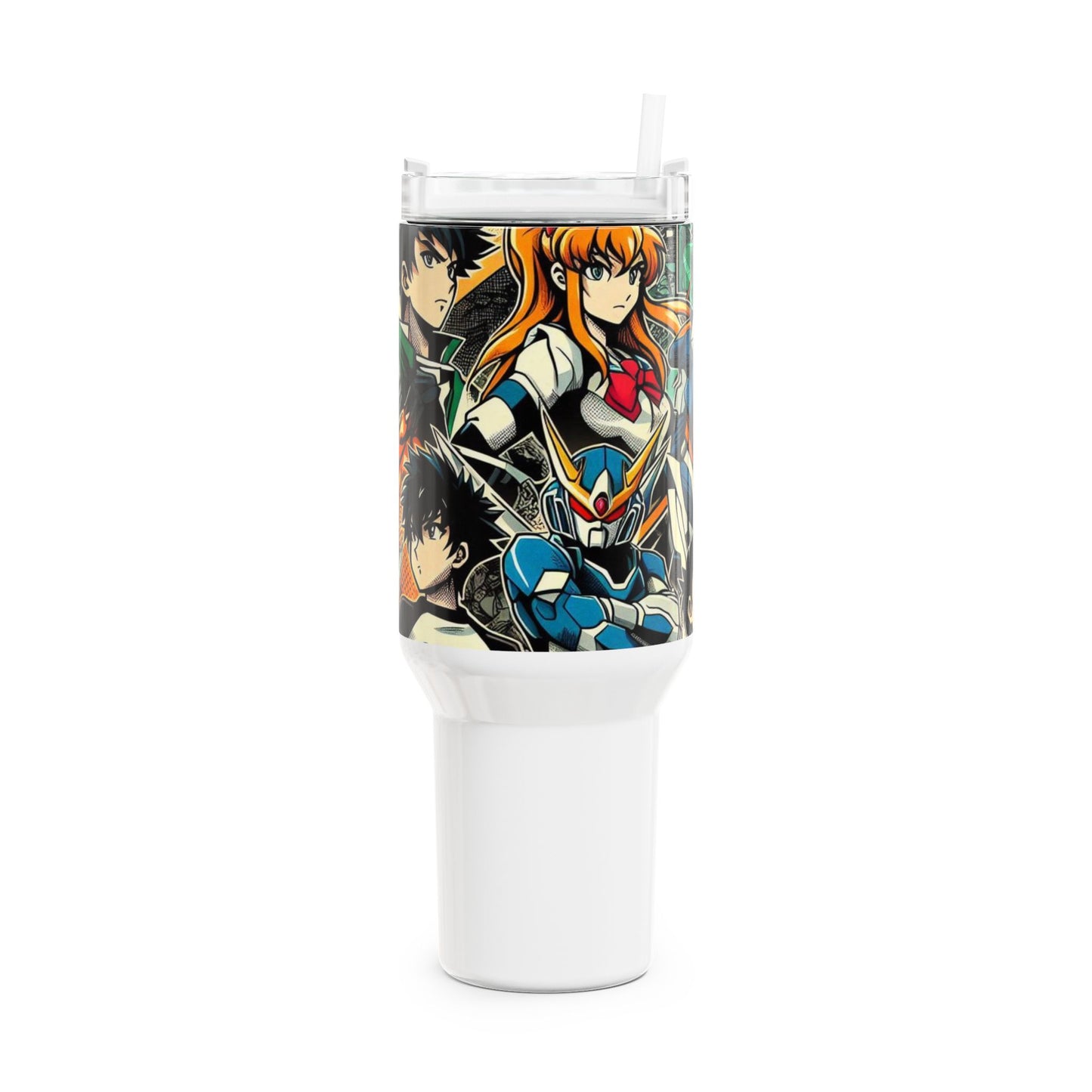 Tumbler - Stanley Tumbler | Anime Geek Drinkware for Gamers and Fans | Colorful Cartoon Tumbler - custom-made. limited stock. Order yours now and stand out with this exclusive piece!