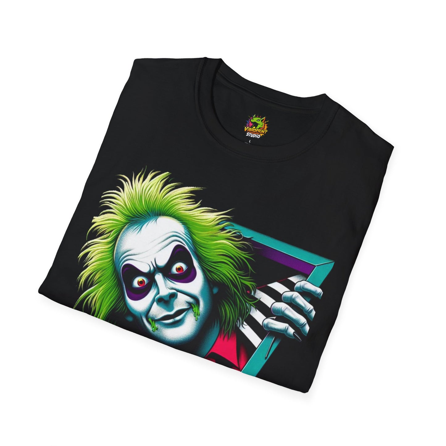 | - Beetlejuice Shirt | Creepy Beetlejuice Tee | Halloween Beetlejuice Tee | Beetlejuice Gift Idea - premium material. limited stock. Order yours now and stand out with this exclusive piece!