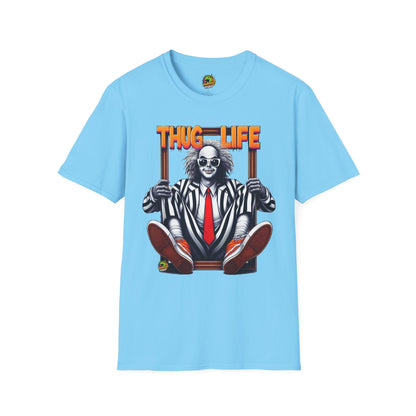 | - Beetlejuice Shirt | Thug Life Inspired T-Shirt | Classic Halloween Beetlejuice Tee - custom-made. perfect gift idea. Order yours now and stand out with this exclusive piece!