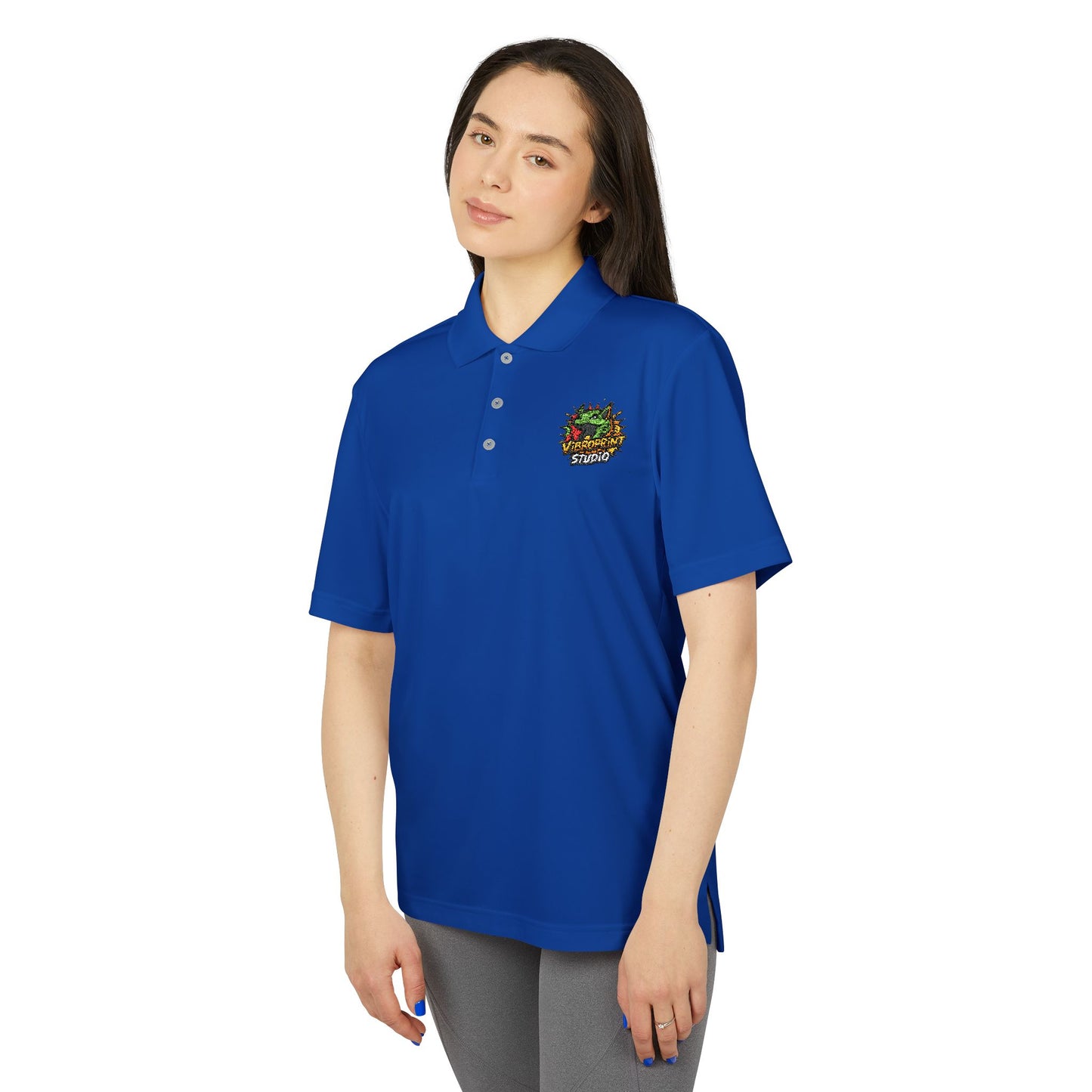 - - Adidas Unisex Performance Polo shirt - exclusive Vibroprint Studio Design - premium material. perfect gift idea. Order yours now and stand out with this exclusive piece!