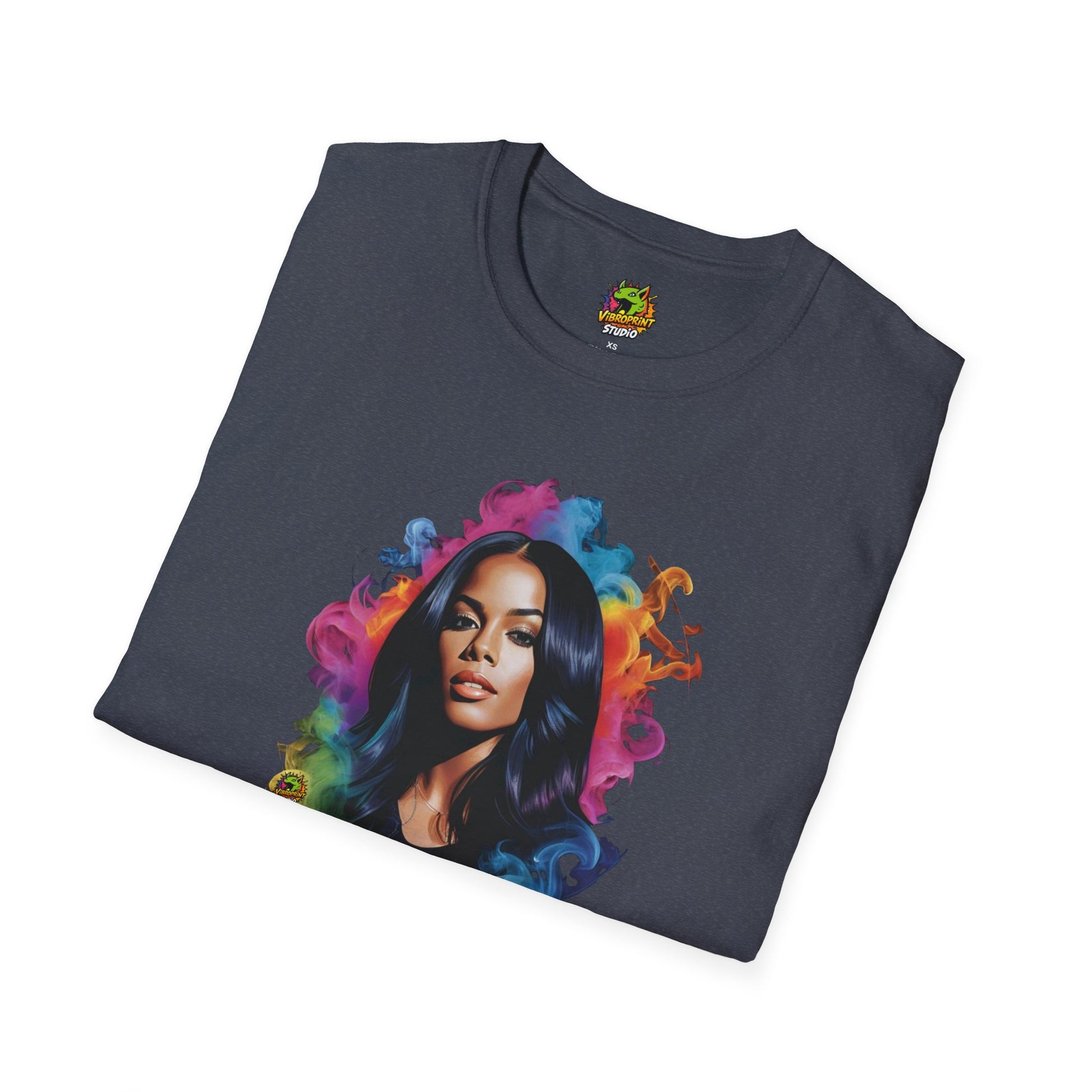 shirt - Aaliyah shirt | Honoring the Princess of R&B | Memorial Tribute to a Music Icon - custom-made. limited stock. Order yours now and stand out with this exclusive piece!