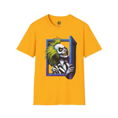 Spooky - Beetlejuice Shirt | Halloween Classic Movie Tee | Beetlejuice Inspired Graphic T-Shirt | Spooky Gift Idea - premium material. limited stock. Order yours now and stand out with this exclusive piece!