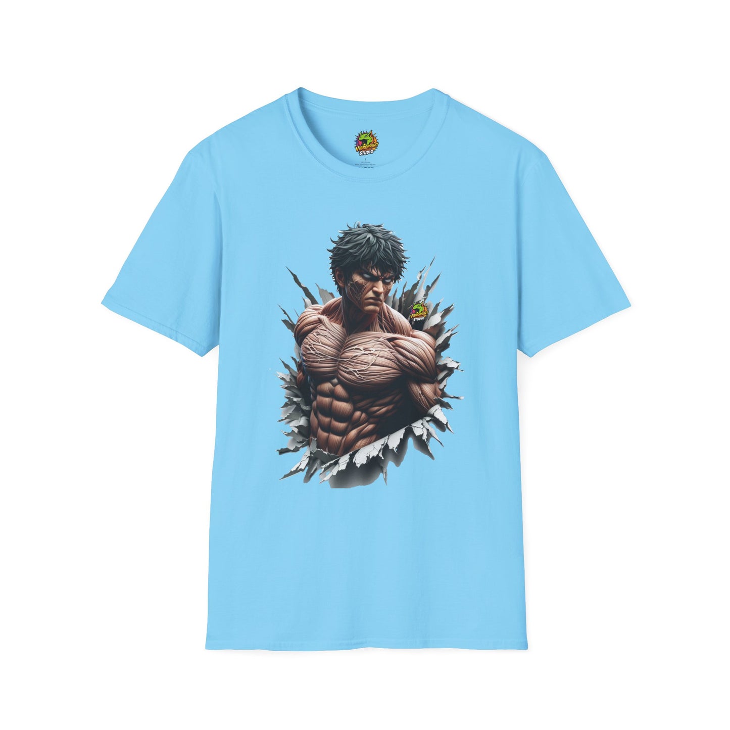 | - UFC T Shirt | Unleash Fierce Confidence | Motivational UFC Tee with Baki Anime Influence for Gym Lovers - custom-made. limited stock. Order yours now and stand out with this exclusive piece!