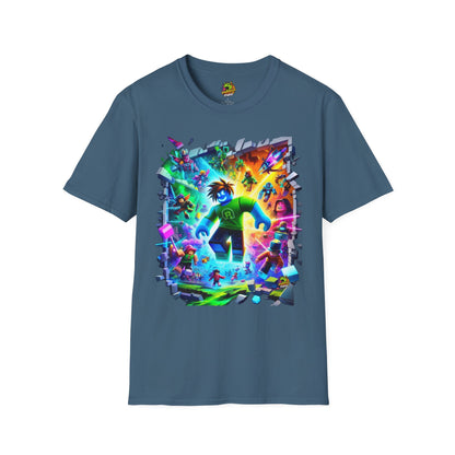 Roblox - Roblox Adventure T-Shirt for Kids | Roblox Clothing for Boys & Girls | Trendy Roblox Graphic Tee | Cool Roblox Merch - custom-made. perfect gift idea. Order yours now and stand out with this exclusive piece!