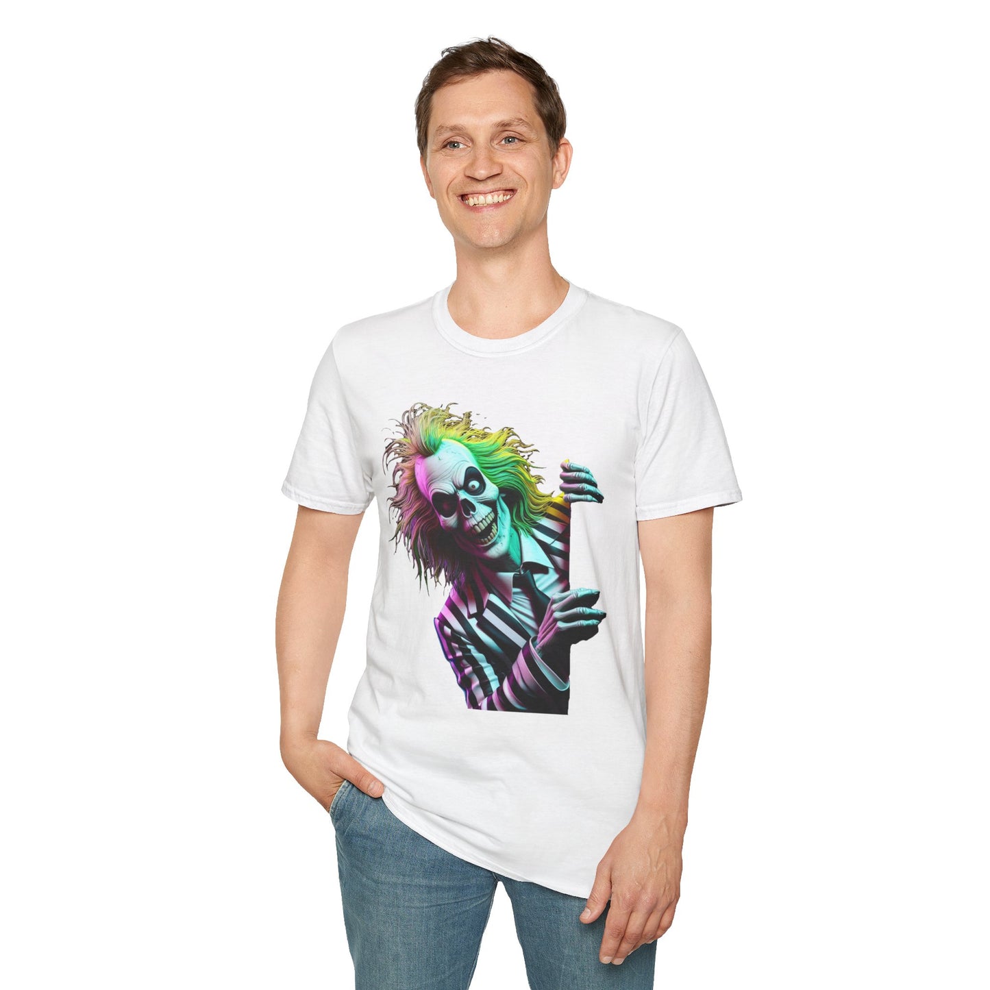 T-Shirt - Beetlejuice Shirt | Spooky Halloween Tee for Men & Women | Beetlejuice Graphic T-Shirt | Perfect Halloween Gift - custom-made. limited stock. Order yours now and stand out with this exclusive piece!