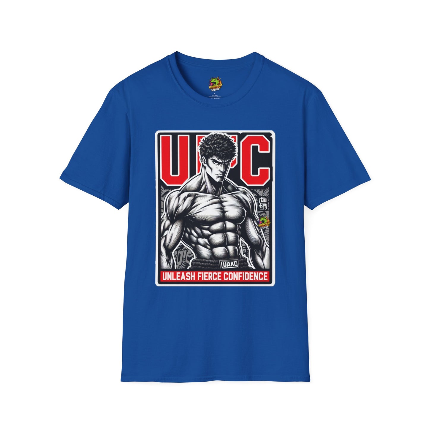 Tee - UFC T Shirt | Unleash Fierce Confidence | UFC Tee Inspired by Baki Anime T Shirt - custom-made. limited stock. Order yours now and stand out with this exclusive piece!