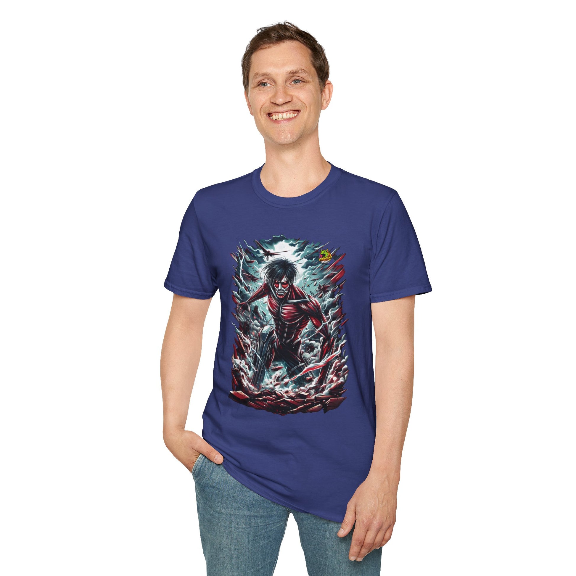 Eren Yeager Titan’s Awakening Tee | Attack on Titan Shirt | Shingeki - VibroPrint Studio