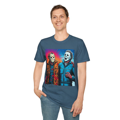 Jason Voorhees & Michael Myers Shirt | Funny Vintage Halloween Tee