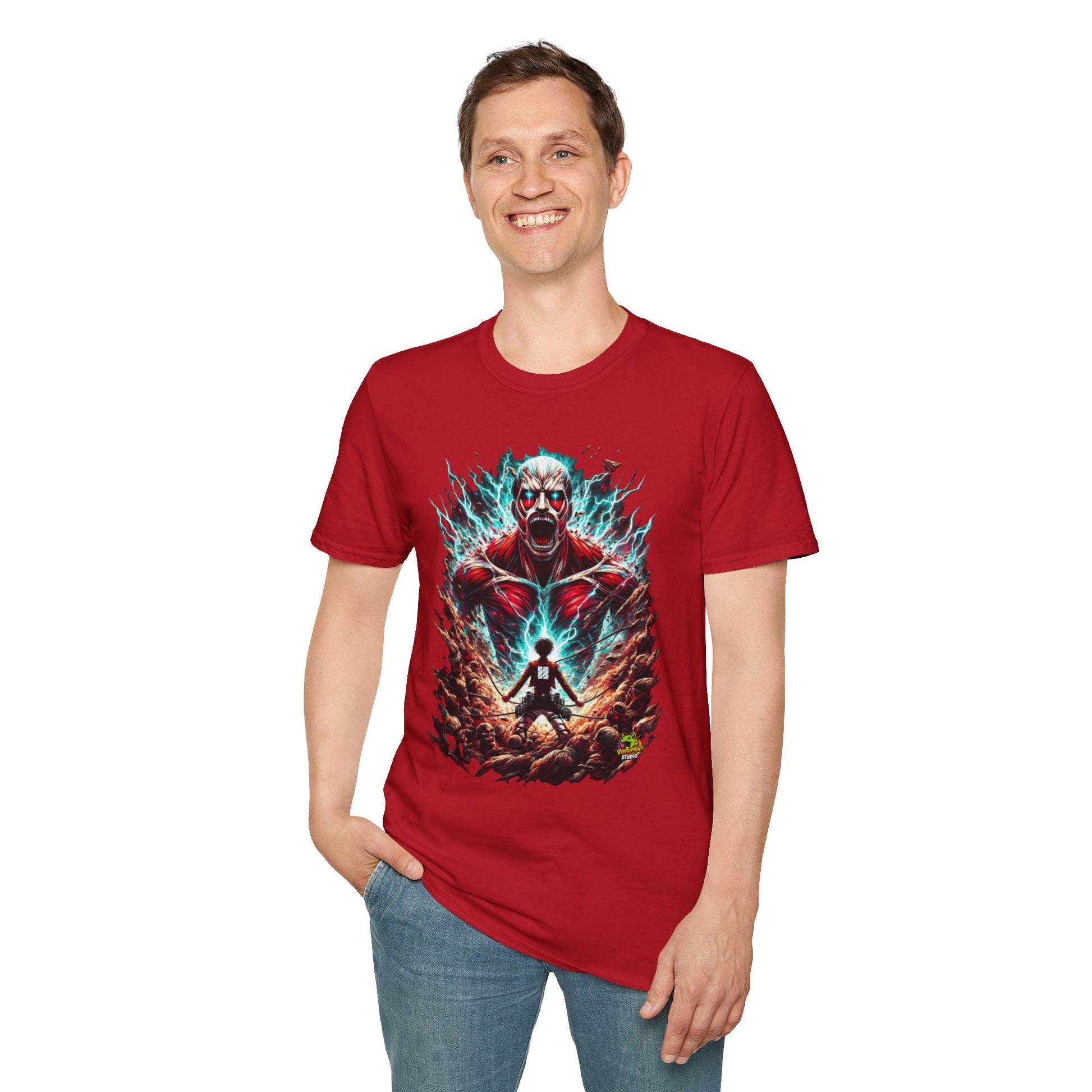 Eren Yeager Titan’s Reckoning Tee | Attack on Titan Shirt | Shingeki - VibroPrint Studio