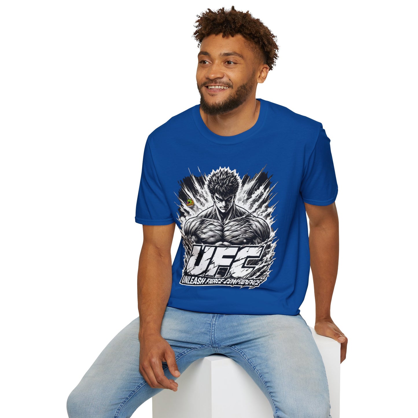 Shirt - UFC T Shirt | Unleash Fierce Confidence | UFC Tee with Baki Anime T Shirt Motivation - premium material. perfect gift idea. Order yours now and stand out with this exclusive piece!