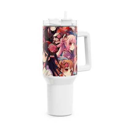 | - Stanley cup | Geek Drinkware for Anime Fans | Colorful Cartoon Tumbler for Gamers - custom-made. limited stock. Order yours now and stand out with this exclusive piece!